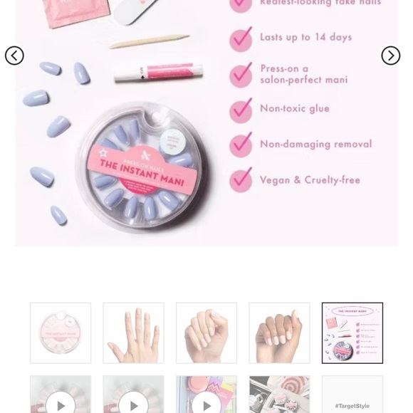 CLASSIC FRENCH | Olive and June Instant Mani, Short, Squoval - Picture 5 of 5